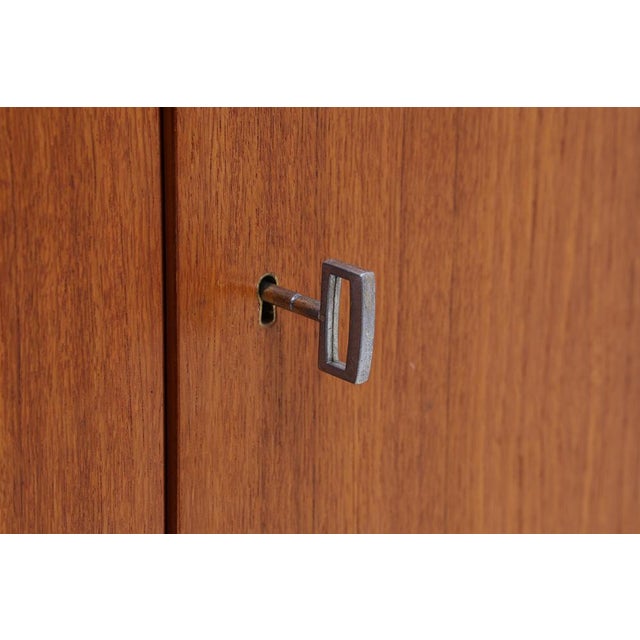 Vintage Teak Chest of Drawers by Sonett For Sale - Image 9 of 13