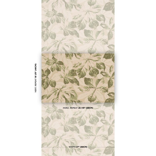 Inspired by an antique document, Arboreal Handprint is a delicate leafy allover wallpaper design with an airy, informal...