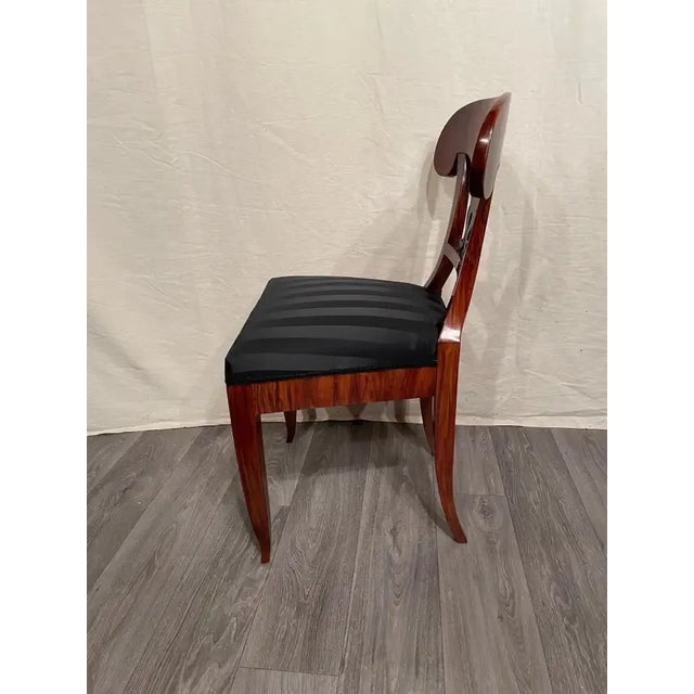 1820 South German Biedermeier Walnut Chair For Sale In Boston - Image 6 of 8