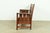 J. M. Young & Sons Antique Mission Oak Arts & Crafts Bench or Settle Sofa, Circa 1910 For Sale - Image 9 of 11