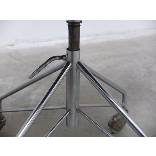 Vintage 3117 Swivel Desk Chair in Leather by Arne Jacobsen for Fritz Hansen, 1971 For Sale - Image 13 of 18