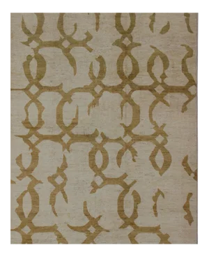 Keivan Woven Arts Large Modern Rug With Abstract Pattern