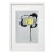 Framed Organic Modern Minimalist Flower Study | Botanical Painting | Herbarium Wall Art For Sale
