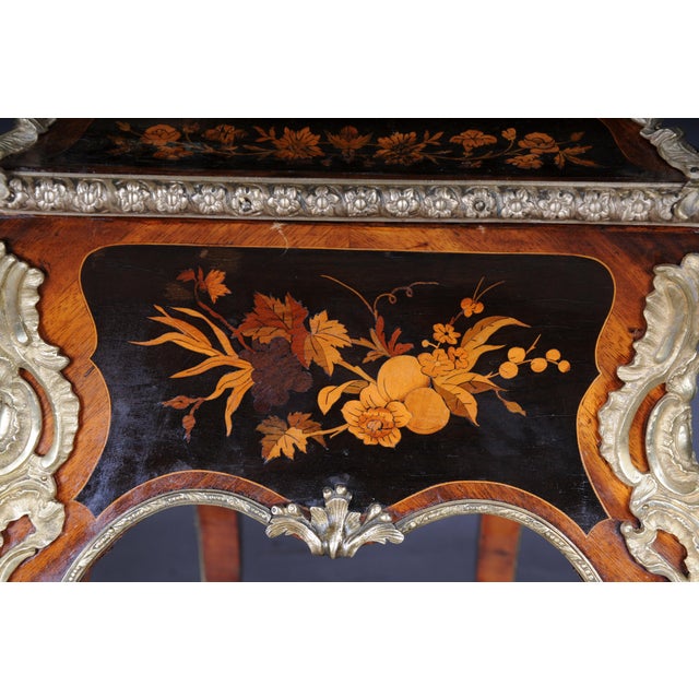 Napoleon III Jardiniere Side Table, 1860s For Sale - Image 12 of 18