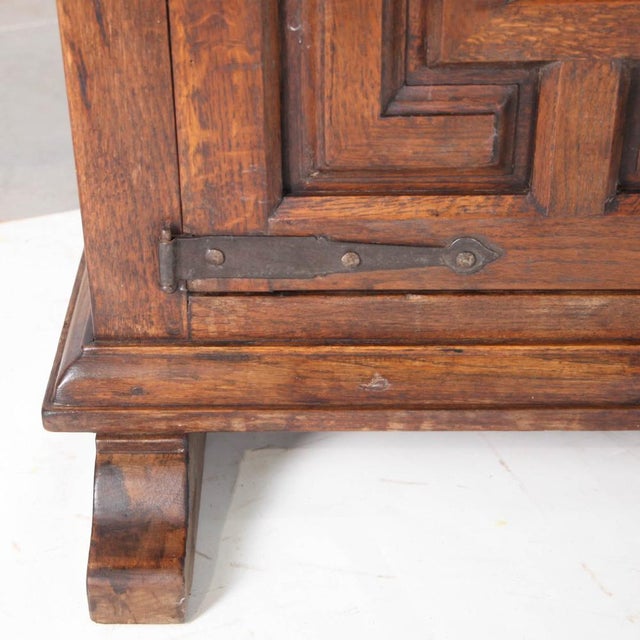 Vintage Brutalist Oak Sideboard, 1960s For Sale - Image 13 of 18