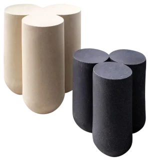 Clay Moor Side Tables by Lisa Allegra, Set of 2