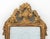 Louis XVI Giltwood Framed Mirror, 18th century, the cresting with scrolling floral design, paper label to reverse. Mirror...