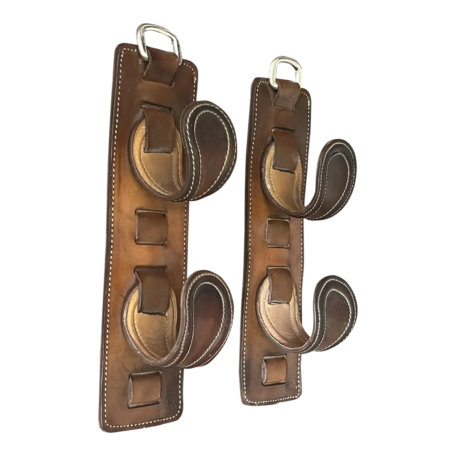 French Rackmount Rifle Holders in the Taste of Jacques Adnet 1960 - 2 ...