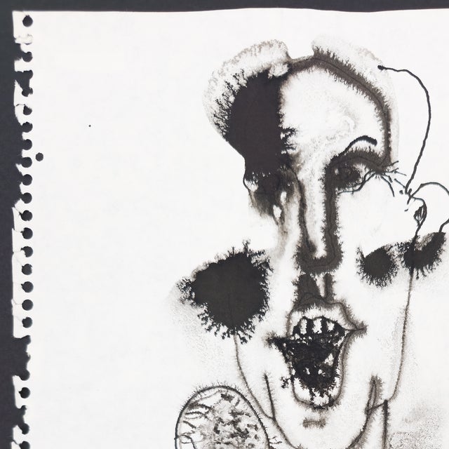 Portraiture Radio Man - Fran Bull, C. 1987 For Sale - Image 3 of 11