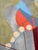 Abstract It's the Rest of the World That is Moving by Amy Hutcheson | Oil on wood cradle Abstract geometric composition. For Sale - Image 3 of 5