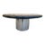Mid Century Modern Vico Magistretti Style Bull Nose Edged Resin Top Coffee Table For Sale