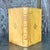 Traditional Vintage Regency Yellow Embossed Book Trash Can For Sale - Image 3 of 4