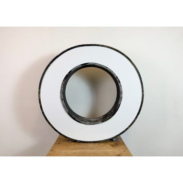 This vintage industrial illuminated letter O was made in former Czechoslovakia during the 1960s and comes from an old...