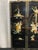 This set of Four sculptural panels feature Courtesans In a Garden. The hand painted panels feature the figures and details...