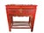 This stunning console table features 2 large drawers and is hand made from solid wood The vibrant red lacquer adds a pop...
