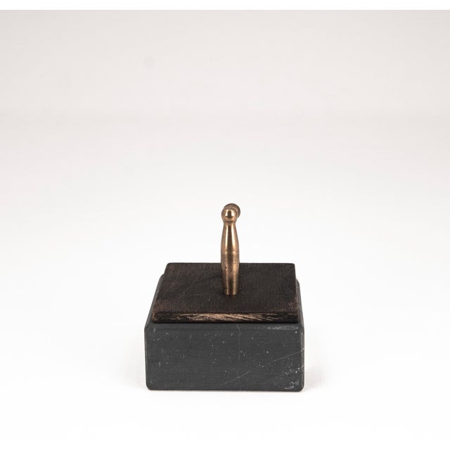 Metal Mensch Ärgere Dich Nicht Game Pieces in Brass, 1960s, Set of 4 For Sale - Image 7 of 15