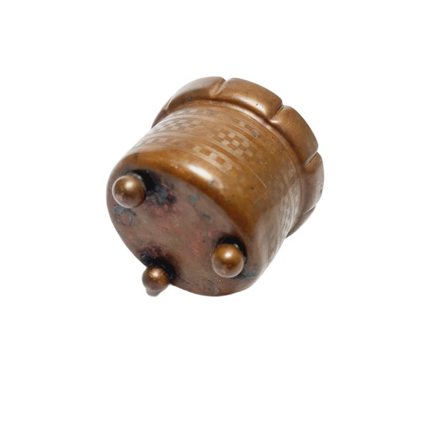 Art Nouveau Cigar Guilloched Container, Former Austro-Hungarian Empire, 1900s For Sale - Image 5 of 11