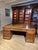 Beautiful antique mahogany partner desk from the early Victorian era. Both sides feature 6 drawers and a small cupboard....
