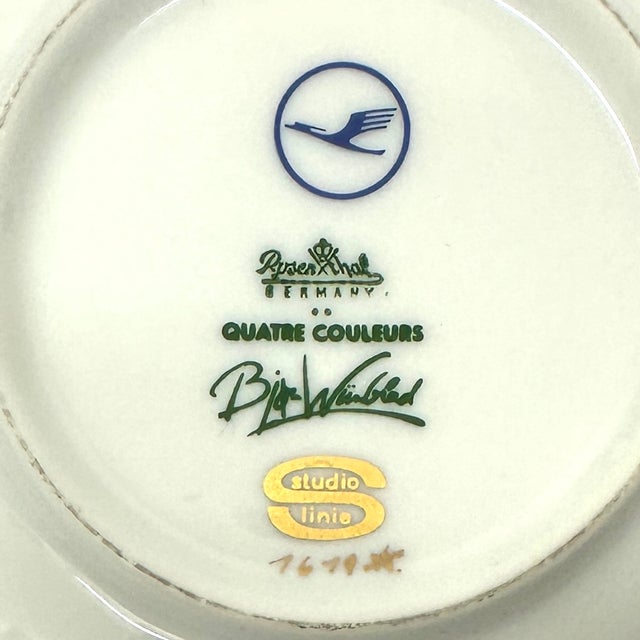 Gold Eclectic Single Motif Gold Embellished Decorative Wall Plate Curation - Group of 7 For Sale - Image 8 of 12