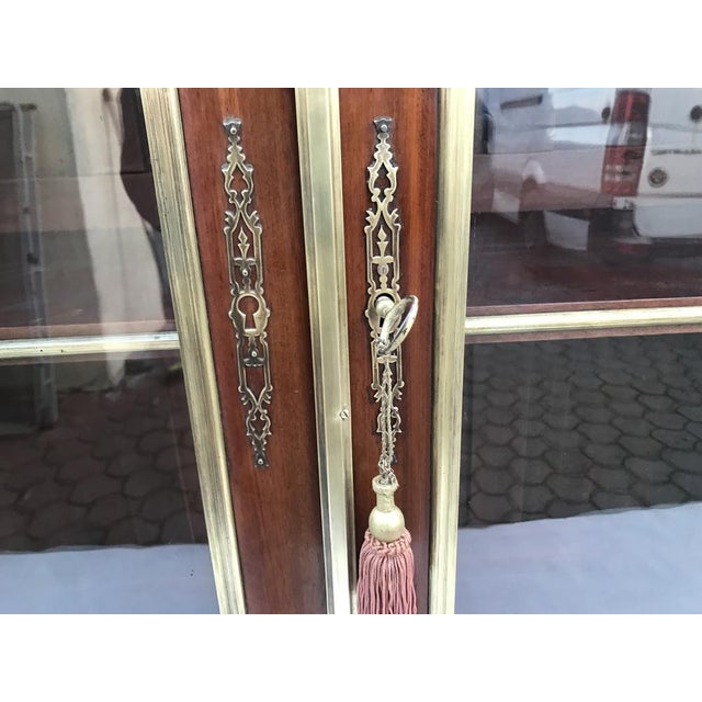 French Empire Style Mahogany Cabinet For Sale - Image 6 of 18