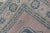 Vintage Turkish Oushak Rug With Soft Beige and Blue Medallion Patterns 4'9 X 7'6 For Sale - Image 10 of 10