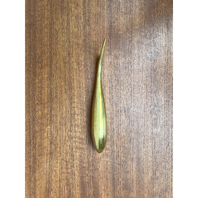 Gold Mid-Century Fish Bottle Opener in Brass, 1960s For Sale - Image 8 of 14