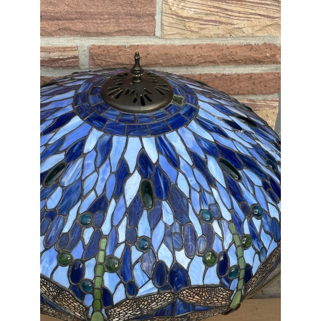 Metal Bronze 3-Light Table Lamp from Tiffany, 1960s For Sale - Image 7 of 18
