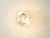 1970s WAVE Wall Lamp, Peill & Putzler Width: 23 cm Height: 14 cm Depth: 23 cm This piece has been carefully cleaned and is...