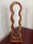 Alvar Aalto Vintage Curved Bentwood Single Bottle Wine Rack For Sale - Image 4 of 9