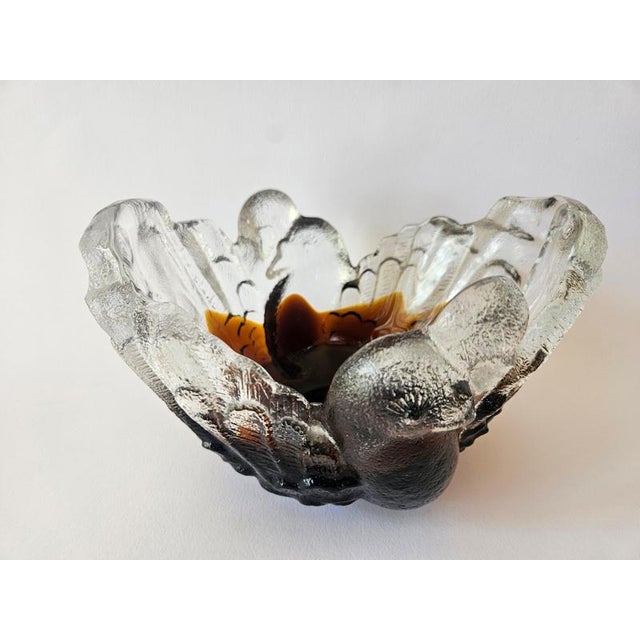 Mid-Century Glass Bowl by Pertti Santalahti for Humppila, Finland, 1960s For Sale - Image 11 of 16