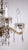 Brass-Lead Crystal Five-Light Chandelier from H.Richter, 1960s For Sale - Image 6 of 13