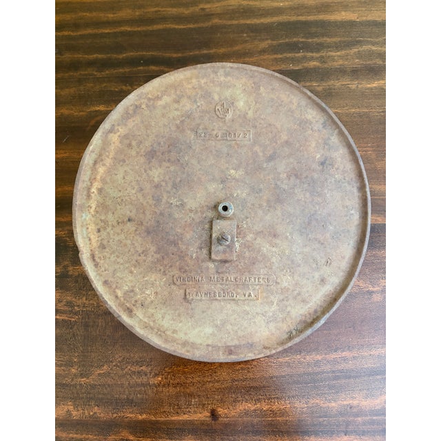 Metal Vintage English Country Iron Garden Sundial "I Count Only Sunny Hours" For Sale - Image 7 of 8