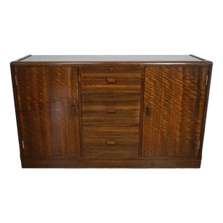 Art Deco Sideboard in Walnut by Betty Joel for Markies Antiques, Australia, 1930s For Sale