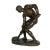 Bronze sculpture model of "A La Terre!" (1890) after Alfred Boucher Signed to naturalistic base "A. Boucher", inscribed...