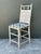 White Vintage Slat Counter Stools For Sale - Image 8 of 12