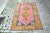 Vintage Pink Hand-Made Rug For Sale - Image 11 of 11