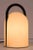 Mid-Century Modern 1980s Romolo Lanciani Brown and Glass 'Tender' Table Lamp for Tronconi For Sale - Image 3 of 7