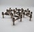 Mid-Century Modular Candleholder in Chrome by Stoffi & Nagel for BMF, West Germany, 1970s, Set of 7, in Very Good...
