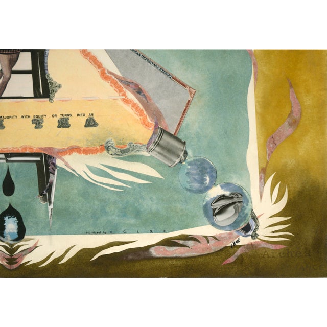 1990s "Reigning Capital" Satirical Bond Paperwork Collage by Mickey "Kano" Kane For Sale - Image 5 of 6