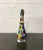 Blue Vintage Italian Hand-Painted Ceramic Decanter For Sale - Image 8 of 8