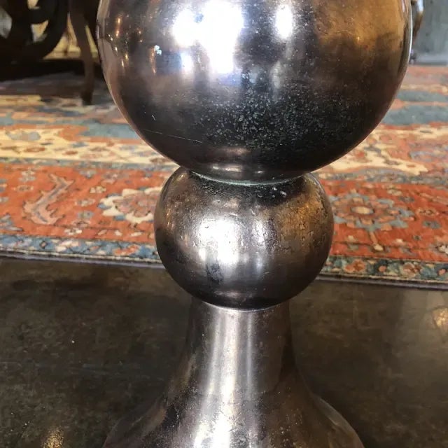 1990s Contemporary Aluminum Vase For Sale - Image 4 of 10