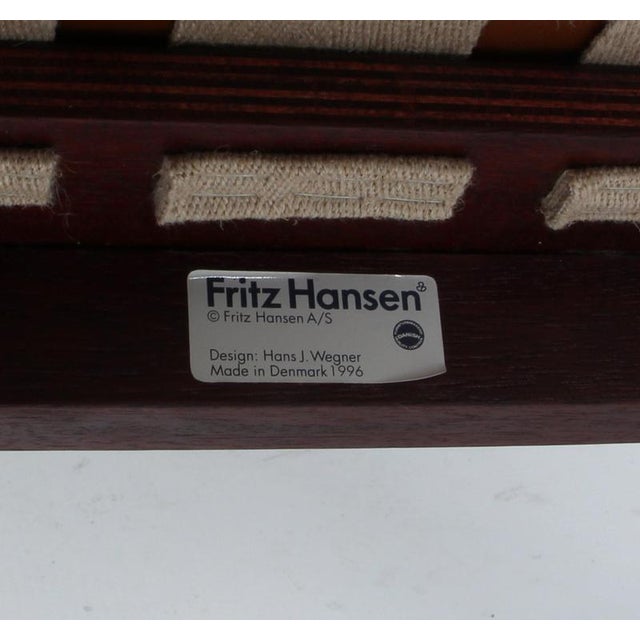 Model 4283 Chinese Chair attributed to Hans J. Wegner for Fritz Hansen For Sale - Image 6 of 8