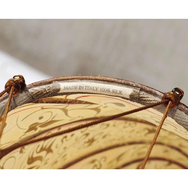 Pair of Fortuny Silk Cesendello Wall Sconces by Venetia Studium For Sale - Image 17 of 18