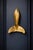 This whimsical door knocker will make everyone who comes to your door smile. The solid brass whale fin shape has a knocker...