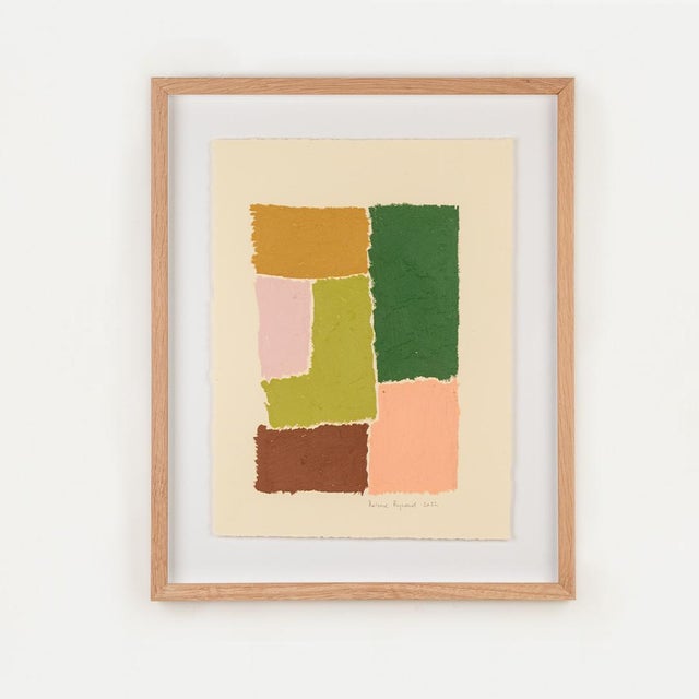 2020s Abstract Oil Painting by French Artist Hortense Reynaud For Sale - Image 5 of 8