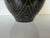 Ceramic Vintage Organic Primitive Style Handcrafted Black Pottery Vase With Incised Tribal Motifs For Sale - Image 7 of 12
