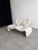 Airborne Djinn 2-Seater Sofa in Creme Bouclé by Olivier Mourgue for Airborne, 1970s For Sale - Image 4 of 13
