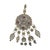 Ancient Turkish Brooch in Metal and Enamel, 19th Century For Sale - Image 5 of 5