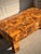 Dramatic Thick Sculptural Made Goods “Giulio” Tamarind Patchwork Burl Coffee Table Statement Piece For Sale In Los Angeles - Image 6 of 12