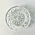 1970s Vintage Hollywood Regency Chippendale Cut Crystal Ring Holder, Starbust Design For Sale - Image 6 of 7